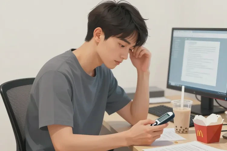 28岁晚上血糖13点3是怎么回事(图1)