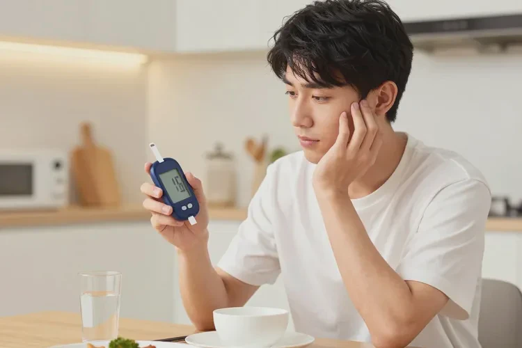 29岁晚餐血糖6.8是怎么回事(图1)