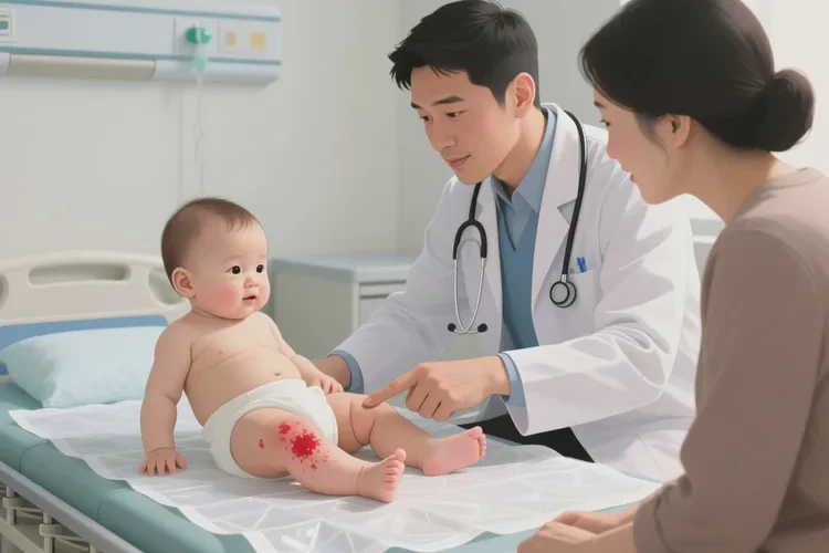 宝宝大腿上出现湿疹能不能治愈(图4)