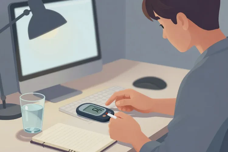 28岁晚上血糖14.7是怎么回事(图1)