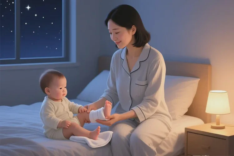 宝宝脚上长湿疹能不能治愈(图1)