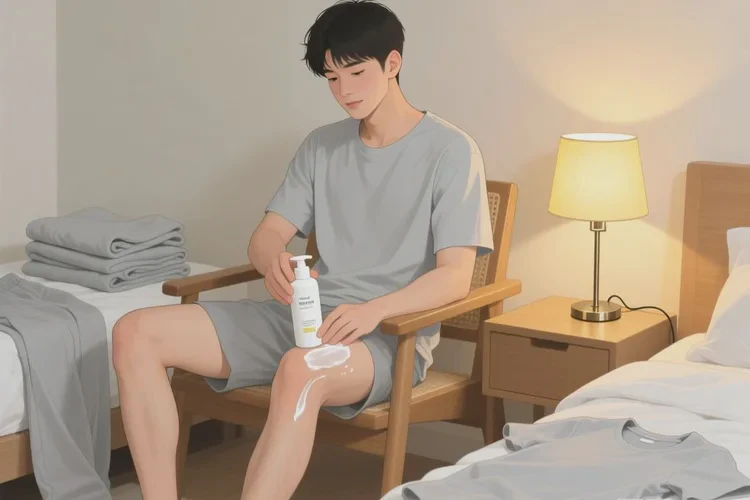 男生大腿偶尔长湿疹能治愈吗(图3)