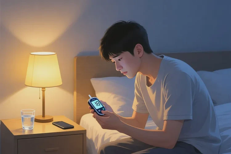 28岁晚上血糖7.7是怎么回事(图1)