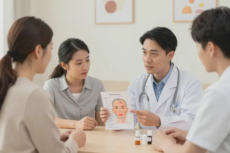 新生儿身上经常长湿疹能治愈吗(图2)