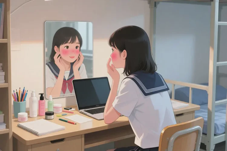 大学生面部容易起湿疹能治愈吗(图1)