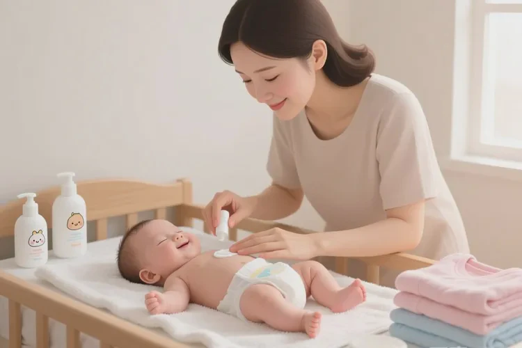 新生儿手臂容易长湿疹能治愈吗(图1)