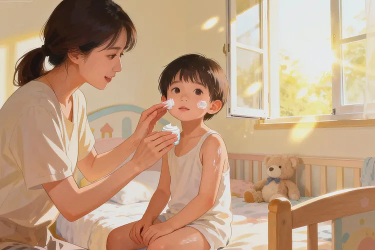 小学生脖子上出现湿疹能治愈吗(图1)