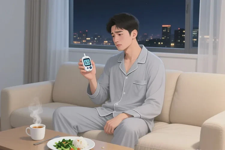 28岁晚上血糖6.5是怎么回事(图1)