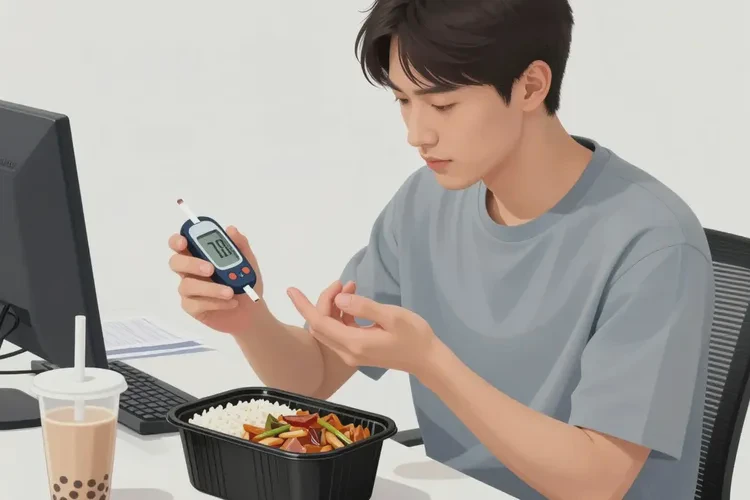 29岁中餐血糖6点8是怎么回事(图1)