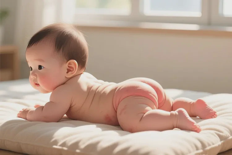 宝宝屁股容易起湿疹能不能治愈(图1)