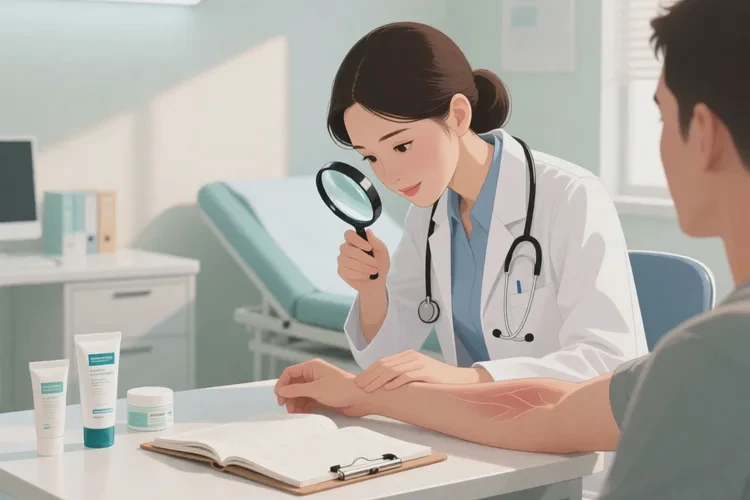 女人全身容易起湿疹能治愈吗(图3)