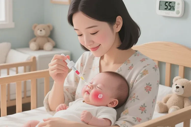 幼儿面部出湿疹能治愈吗(图1)