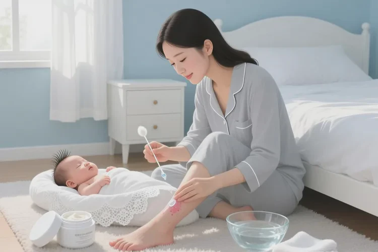 新生儿小腿容易起湿疹能治愈吗(图1)