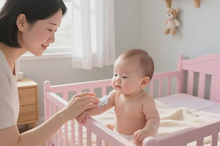 小儿手臂上出湿疹能治愈吗(图1)