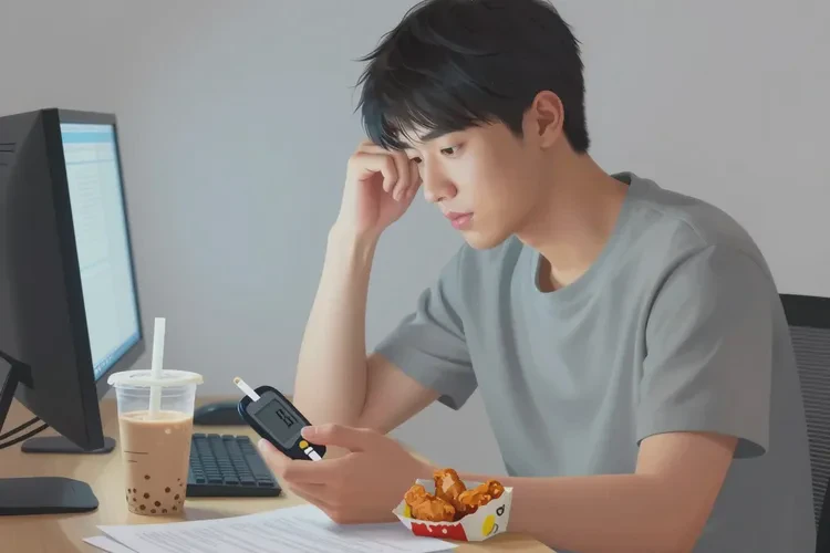 28岁睡前血糖9点5是怎么回事(图1)