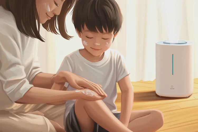 小学生四肢偶尔起湿疹能治愈吗(图1)