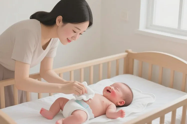 幼儿屁股上起湿疹能治愈吗(图1)