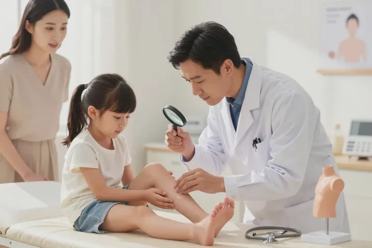 小儿小腿偶尔起湿疹能治愈吗(图2)