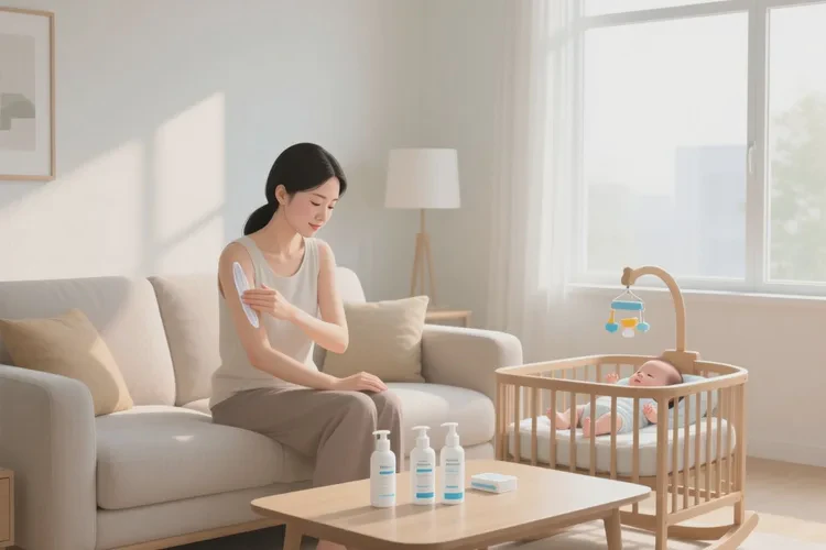 哺乳期妈妈手臂上长湿疹能治愈吗(图2)