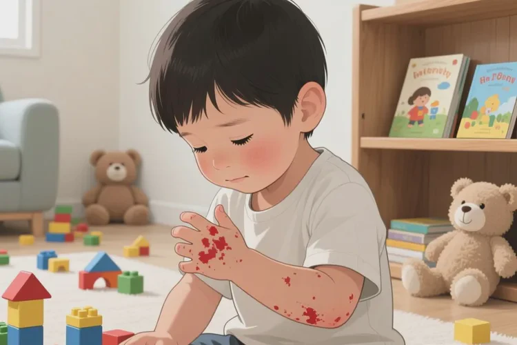 小孩手上容易长湿疹能不能治愈(图2)