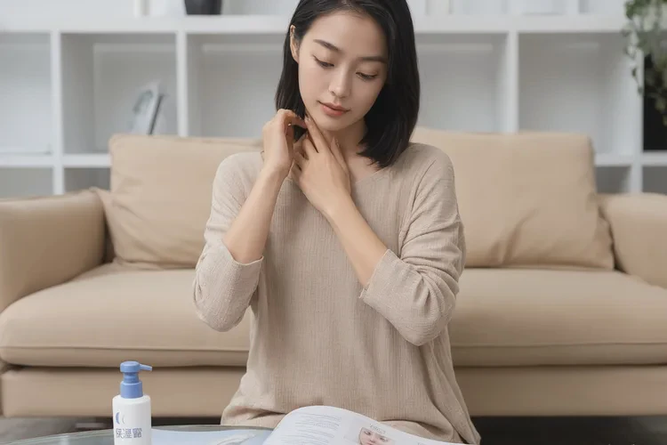 女生脖子偶尔长湿疹能治愈吗(图2)