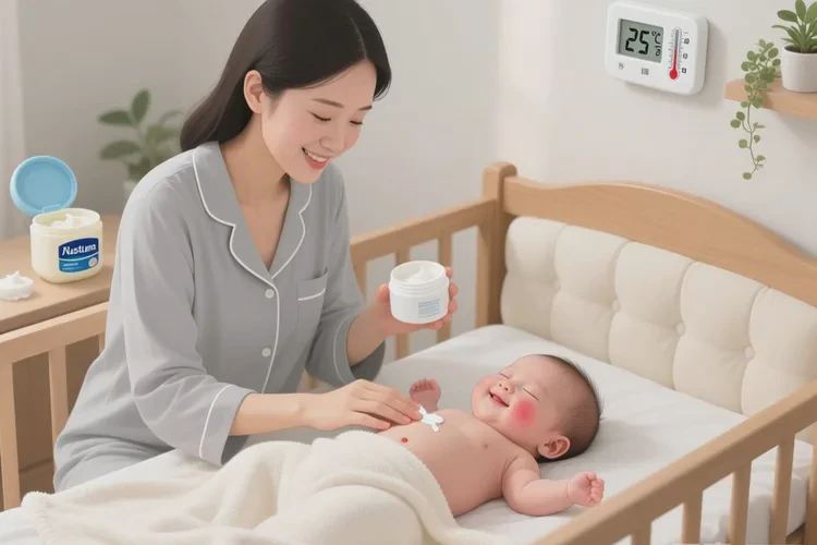 婴儿肚子上有湿疹能不能治愈(图1)