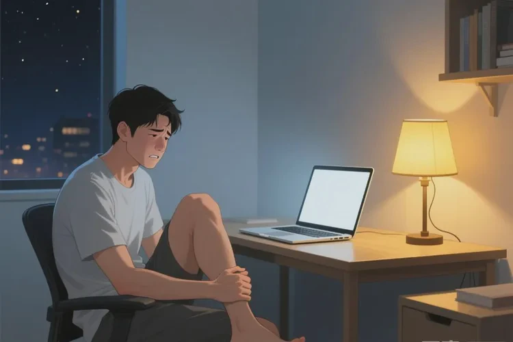 男生小腿上容易起湿疹能治愈吗(图1)