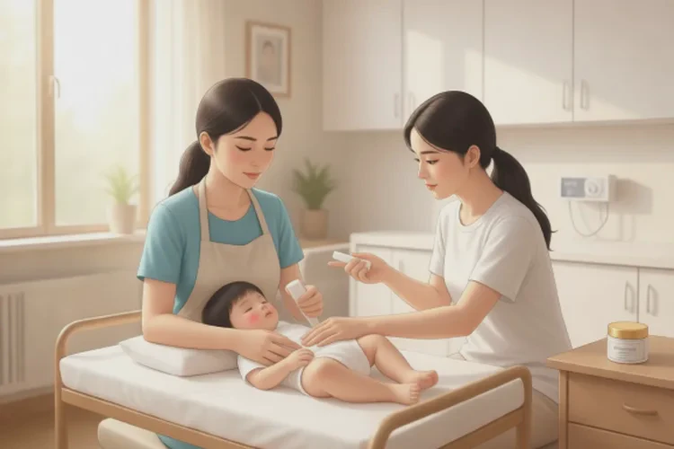 婴儿身上容易起湿疹能不能治愈(图2)