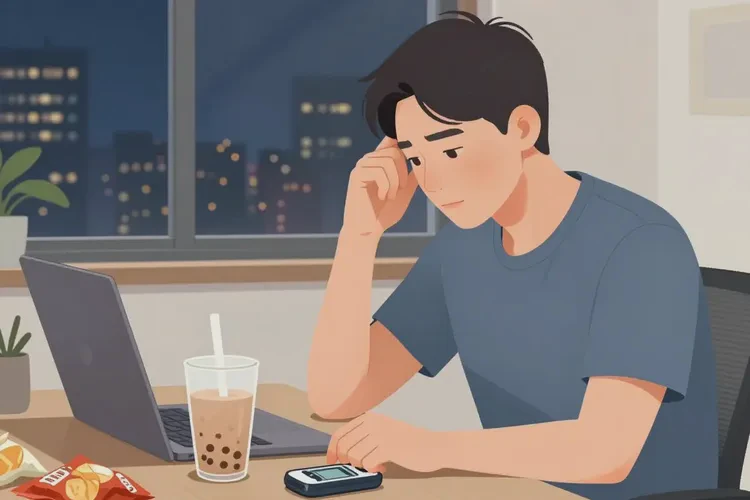 29岁晚餐血糖10.1是怎么回事(图1)