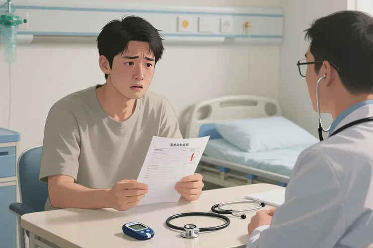 29岁早上空腹血糖23.4是怎么回事(图1)