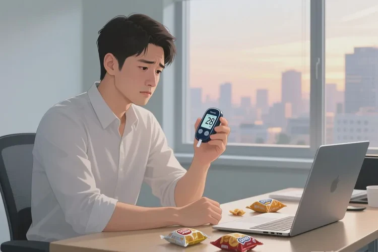 28岁下午血糖12点1是怎么回事(图1)