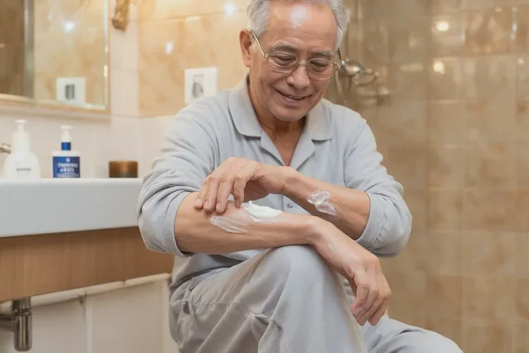 高龄老人大腿出现湿疹能治愈吗(图2)