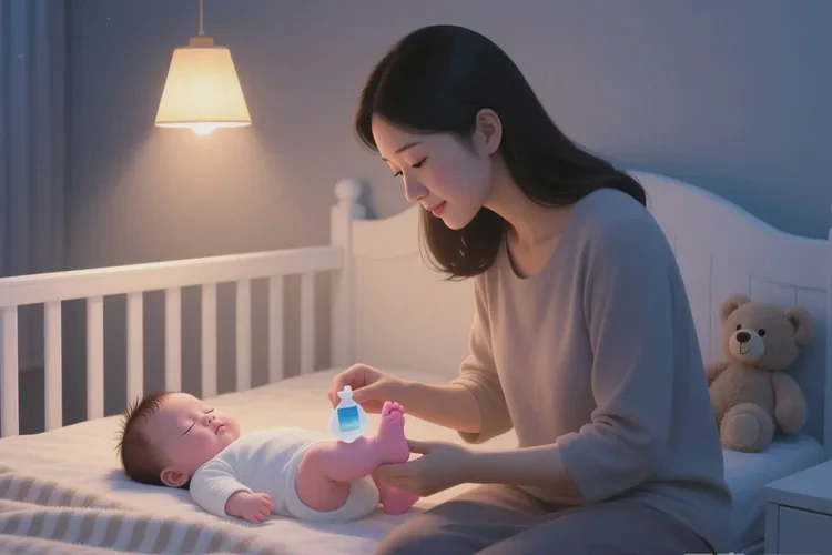 新生儿脚上容易长湿疹能治愈吗(图1)