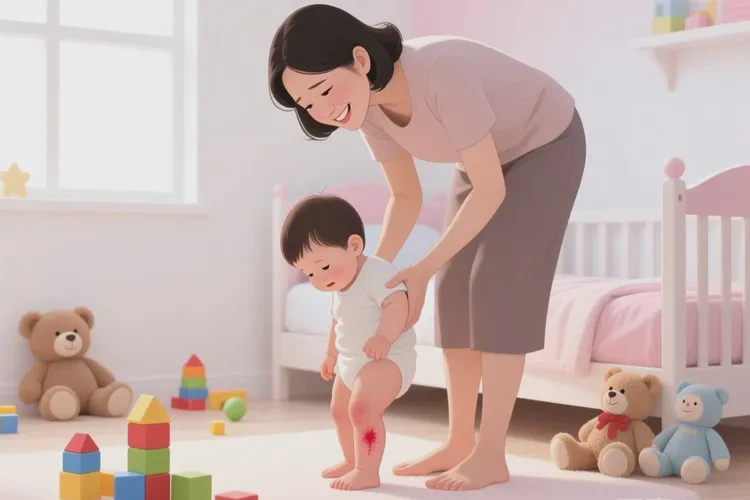 幼儿小腿容易起湿疹能治愈吗(图1)