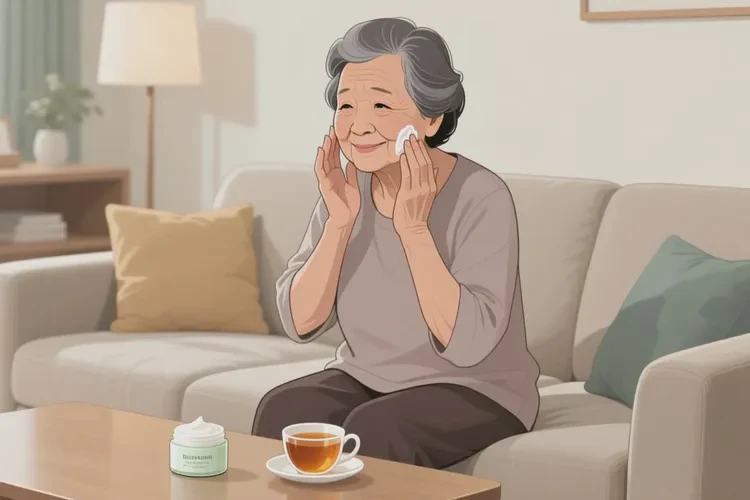 老年人面部出湿疹能治愈吗(图1)