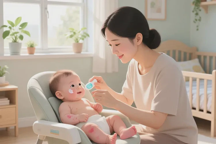 幼儿手臂容易长湿疹能治愈吗(图1)