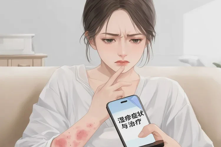 女生身上出现湿疹能治愈吗(图1)