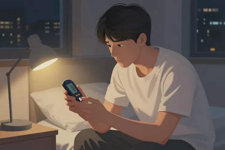 28岁晚上血糖13.4是怎么回事(图1)