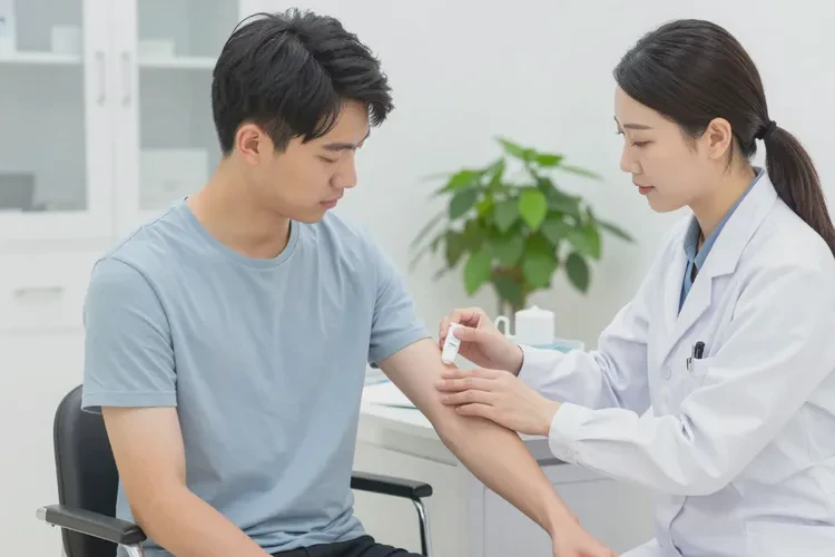 大学生手臂上长湿疹能治愈吗(图2)