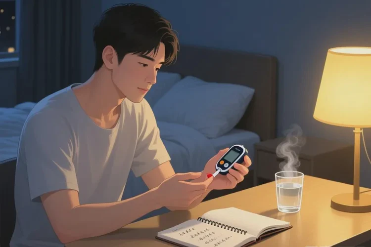 28岁晚上血糖13.6是怎么回事(图1)