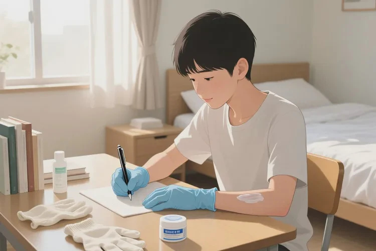 青少年手上经常长湿疹能治愈吗(图1)