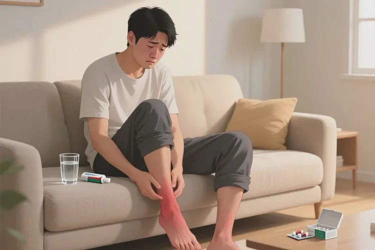 男人小腿经常长湿疹能治愈吗(图1)