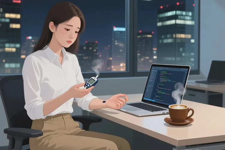 28岁晚上血糖12.7是怎么回事(图2)