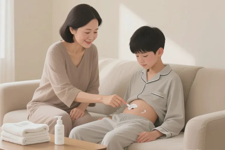 青少年肚子上经常长湿疹能治愈吗(图2)