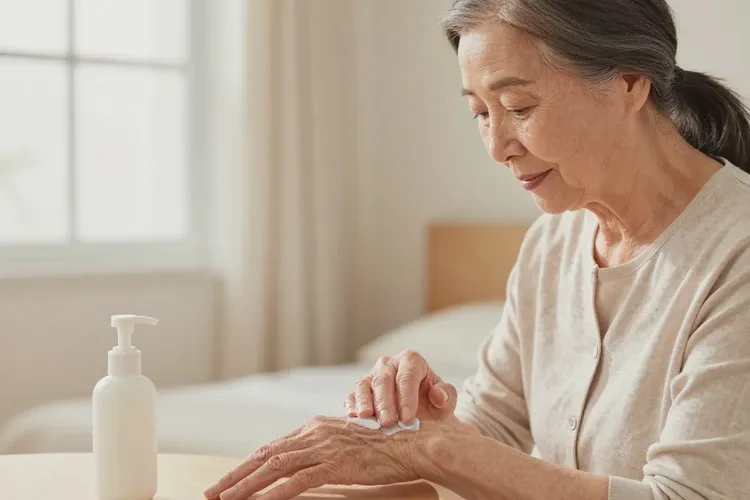 高龄老人四肢偶尔长湿疹能治愈吗(图1)