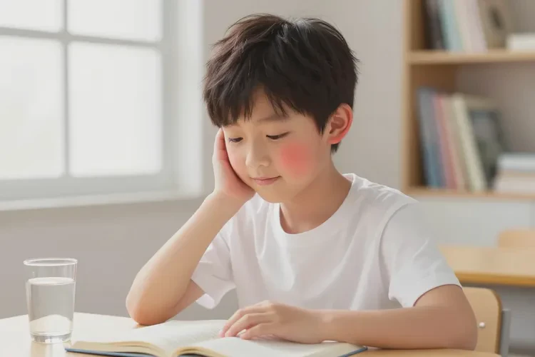 小学生面部经常起湿疹能治愈吗(图1)