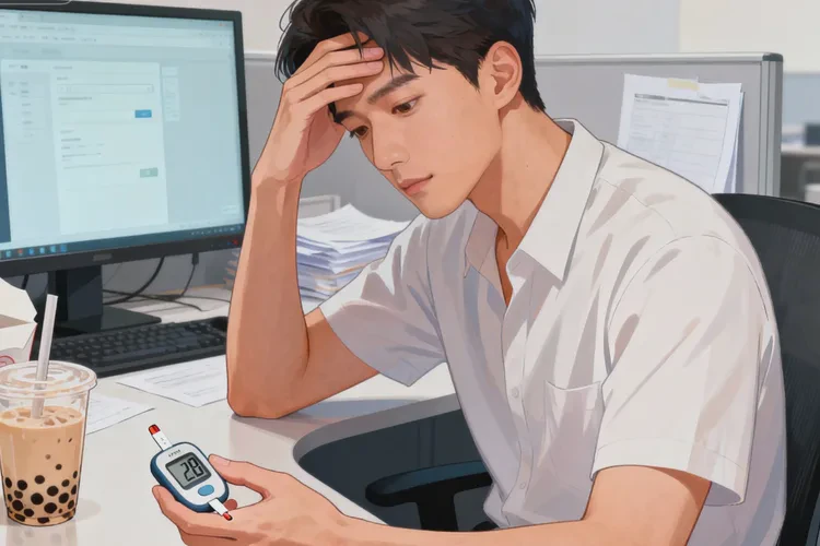 28岁下午血糖15.5是怎么回事(图1)