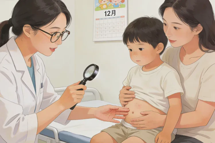 小孩肚子上容易起湿疹能不能治愈(图3)