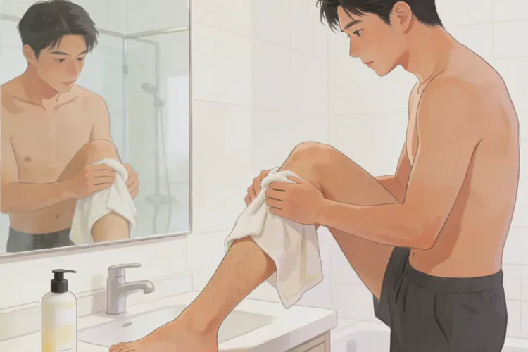 男生小腿上偶尔起湿疹能治愈吗(图2)