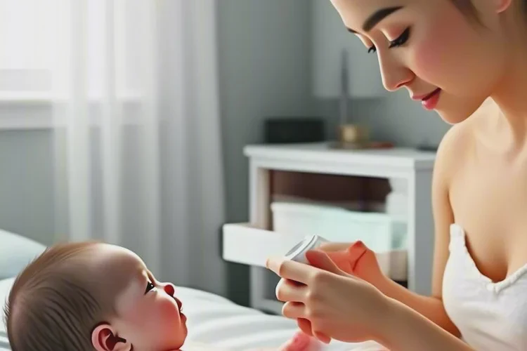 新生儿屁股偶尔起湿疹能治愈吗(图1)